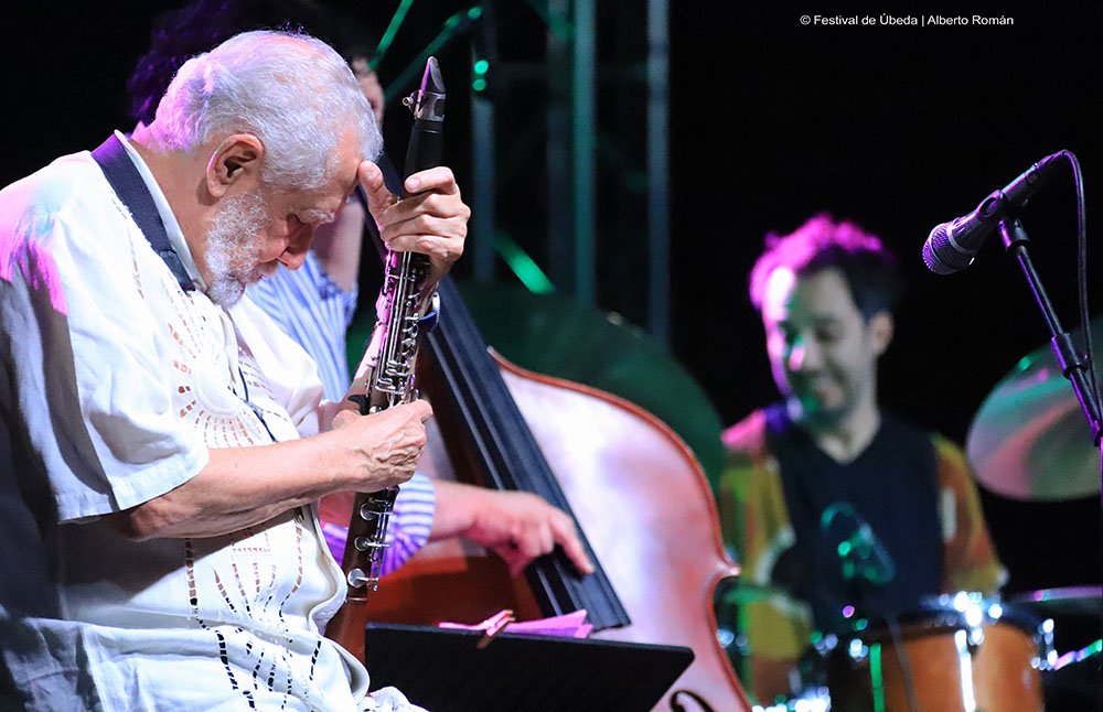 Actuación del saxofonista y clarinetista Paquito D´Rivera, que sirvió de clausura