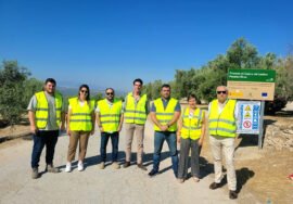 Visita camino rural en Begíjar.