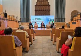 Inauguración de la Conferencia en el Hospital de Santiago de Úbeda.