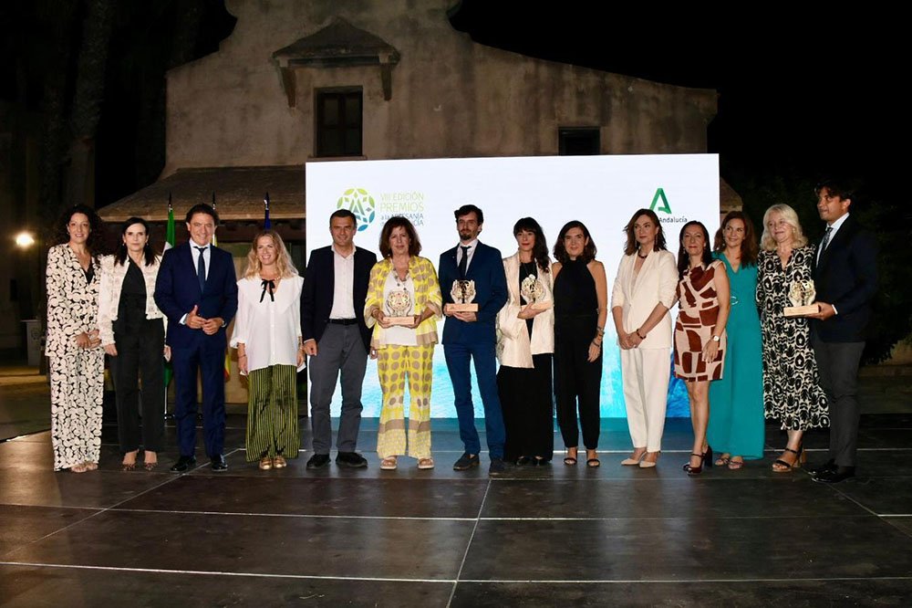 Entrega de los Premios Artesanía Andalucía, donde se ha reconocido a la ubetense María Esther Moreno Martínez.