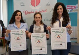 Presentación de la semana de la lactancia en Úbeda.