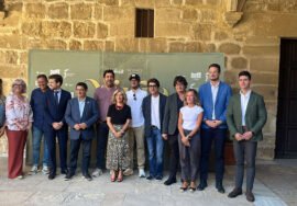 Reyes subraya la importante plataforma de promoción que supone la serie ‘Olivia’ para la provincia jiennense