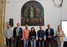 Presentación de la restauración del cuadro Virgen de la Soledad.