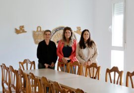 Visita al albergue de Úbeda antes de su apertura.
