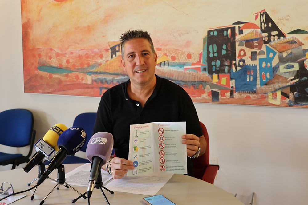 Presentación de la campaña de uso responsable del patinete.