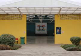 Acceso al espacio de la Central, en Úbeda