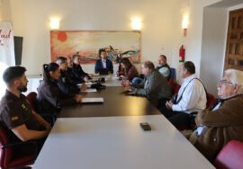 Reunión de coordinación para la seguridad en la campaña de aceituna de Úbeda.