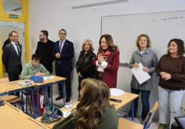 Visita de la Consejera de Educación al IES Los Cerros de Úbeda.