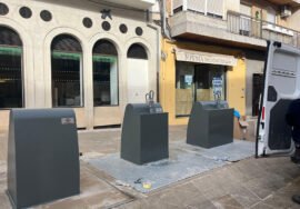 Limpieza y puesta a punto de los contenedores soterrados de Úbeda.