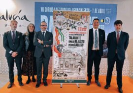 Presentación del cartel de la VII Corrida del Renacimiento en FITUR.