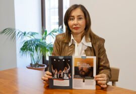 La concejala de Cultura y Turismo, Elena Rodríguez, durante su intervención.