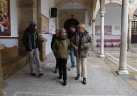 Primera visita a los centros educativos tras el temporal.