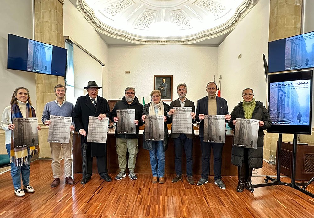 Presentación de la XX Semana Machadiana en Baeza