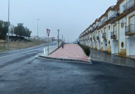 Travesía de la N-322 en Torreperogil.