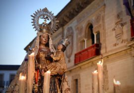 Imagen de la Virgen del Alcázar.