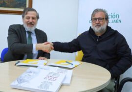 Momento de la firma.