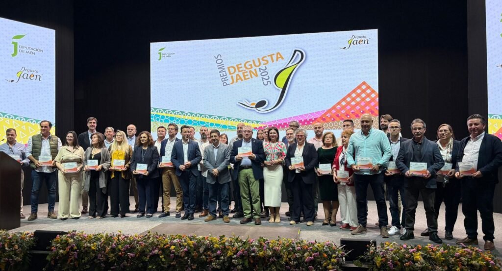 Entrega de los XII Premios Degusta Jaén en el Palacio de Ferias y Congresos de Jaén.