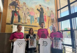 Presentación del evento deportivo.