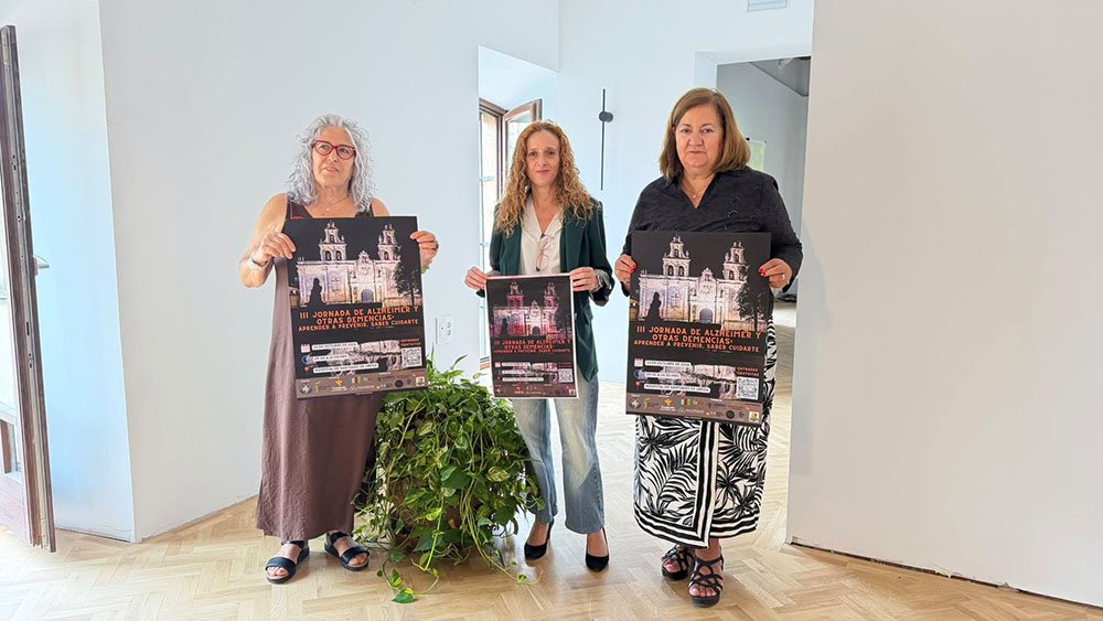 Presentación de las III Jornadas sobre Alzheimer y otras demencias en Úbeda.